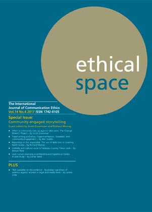 Ethical Space Vol. 14 Issue 4